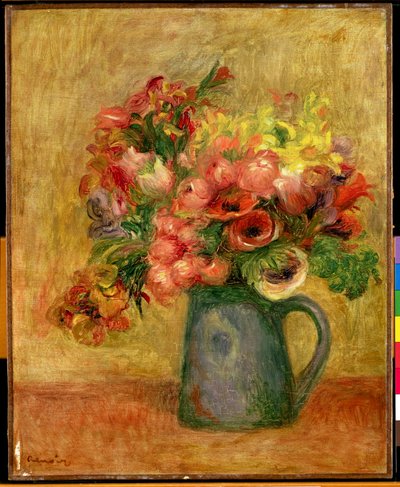 Pichet de fleurs, c.1889 - Pierre Auguste Renoir